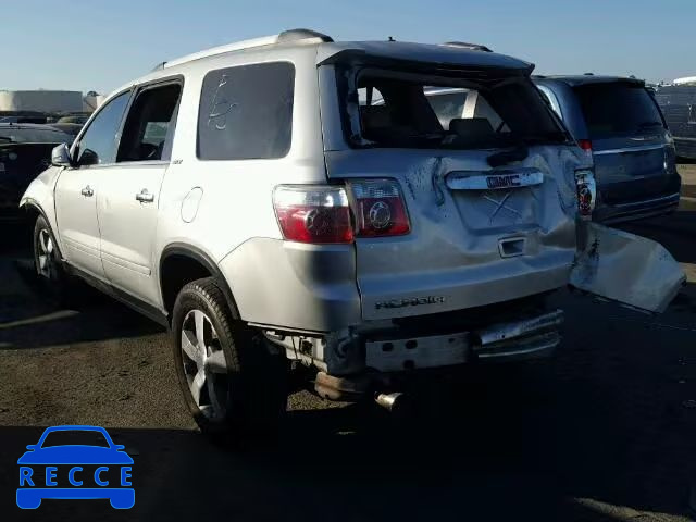 2011 GMC ACADIA SLT 1GKKVSED2BJ302960 image 2