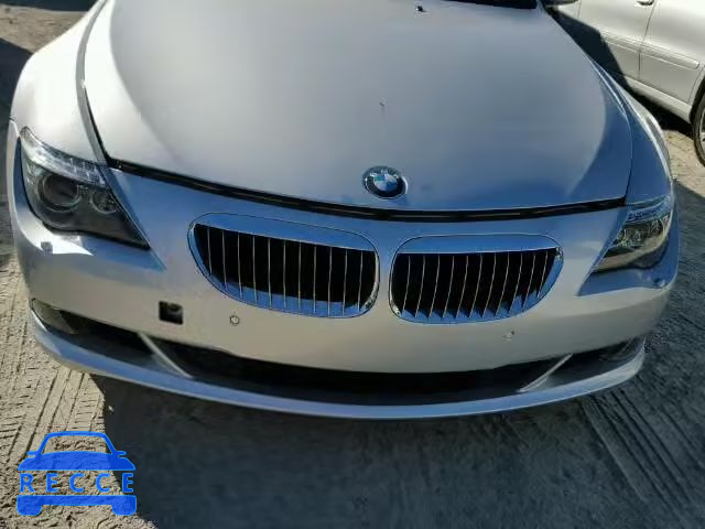 2008 BMW 650I WBAEB53528CX61009 image 9