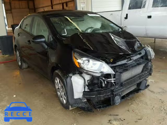 2013 KIA RIO LX KNADM4A35D6222605 image 0