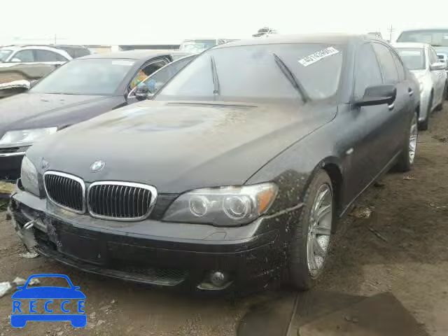 2006 BMW 750I WBAHL835X6DT05844 зображення 1