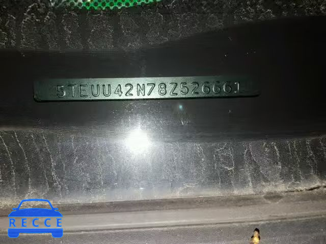 2008 TOYOTA TACOMA ACCESS CAB 5TEUU42N78Z526661 image 9