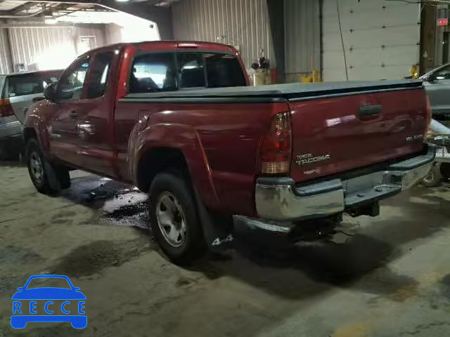 2008 TOYOTA TACOMA ACCESS CAB 5TEUU42N78Z526661 image 2