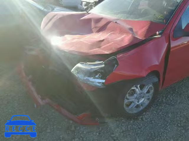 2008 FORD FOCUS SE/S 1FAHP35N48W255219 image 9