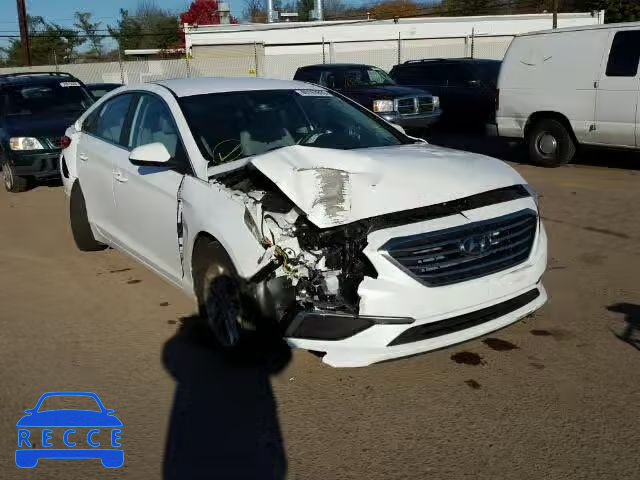 2016 HYUNDAI SONATA SE 5NPE24AFXGH355345 image 0