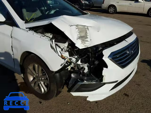 2016 HYUNDAI SONATA SE 5NPE24AFXGH355345 Bild 8