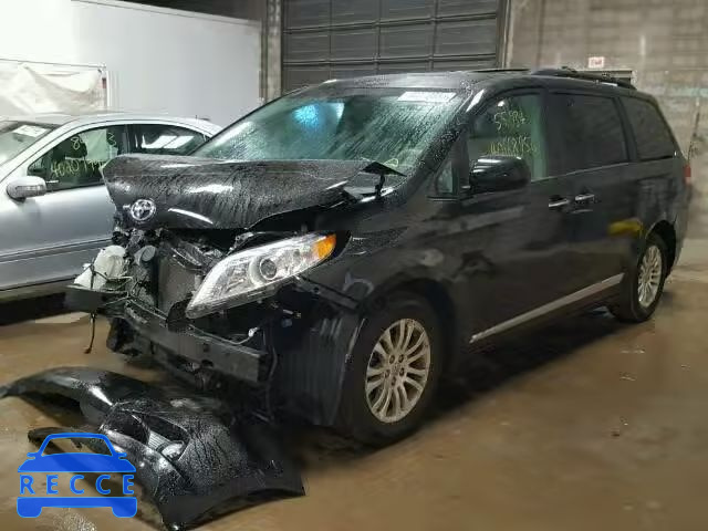 2013 TOYOTA SIENNA XLE 5TDYK3DC4DS293309 зображення 1