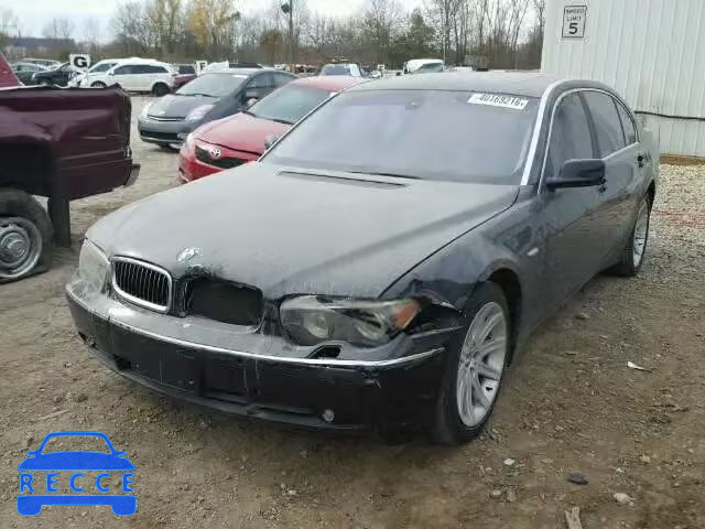 2004 BMW 745LI WBAGN63474DS50901 image 1