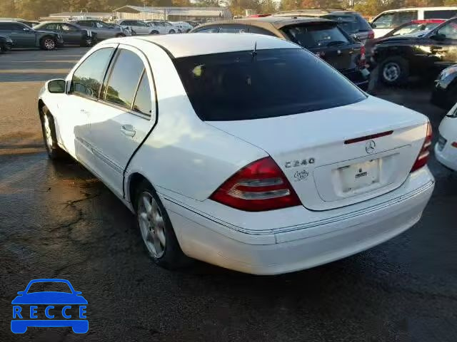 2002 MERCEDES-BENZ C240 WDBRF61J82F220890 image 2