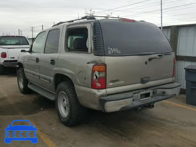 2003 CHEVROLET TAHOE K150 1GNEK13V33J283514 image 2
