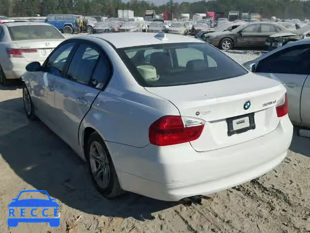 2008 BMW 328XI SULE WBAVC73578KP36850 зображення 2