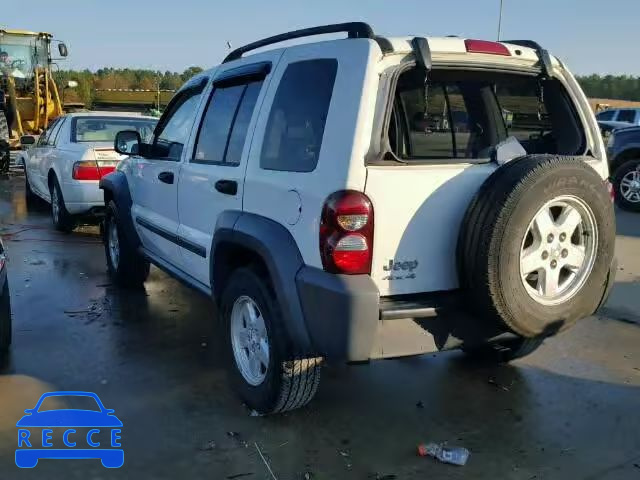 2007 JEEP LIBERTY SP 1J4GL48K97W632399 image 2