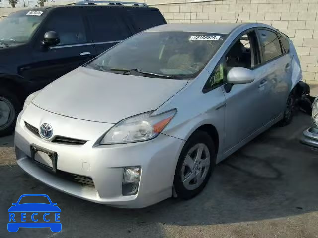 2010 TOYOTA PRIUS JTDKN3DU5A0166833 зображення 1