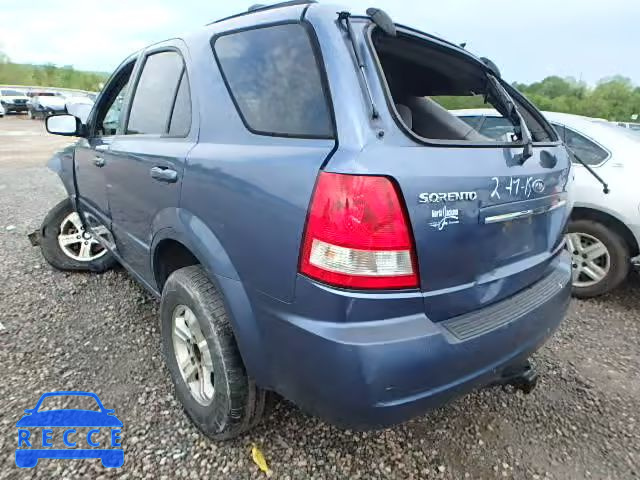 2005 KIA SORENTO EX KNDJD733055435103 image 2