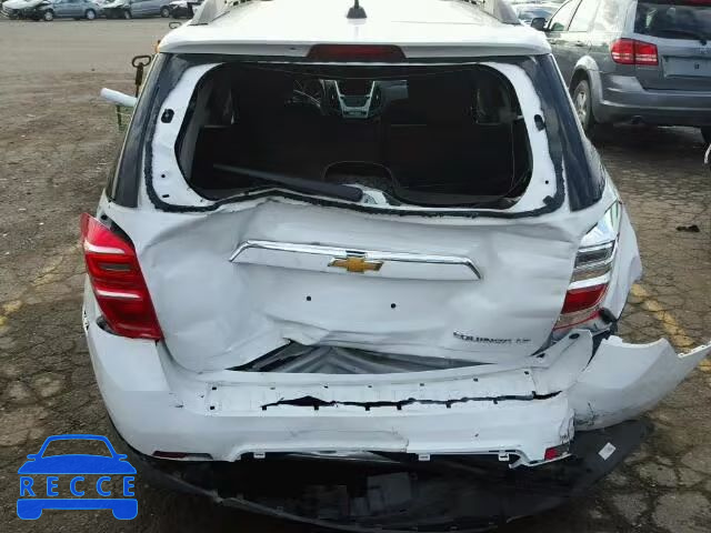 2016 CHEVROLET EQUINOX LT 2GNALCEK4G1148231 зображення 9