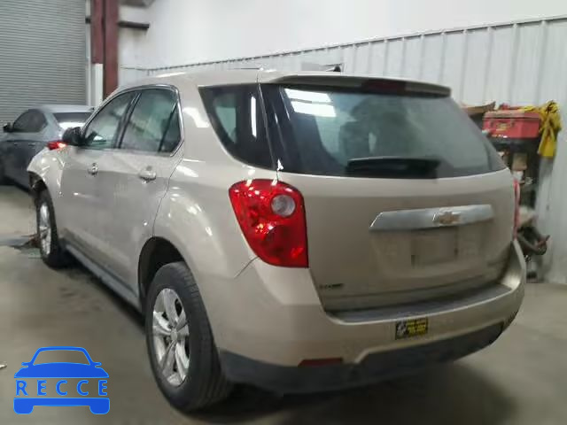 2012 CHEVROLET EQUINOX LS 2GNALBEK4C1185669 image 2