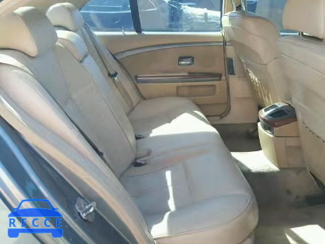 2004 BMW 745I WBAGL63474DP69212 зображення 5