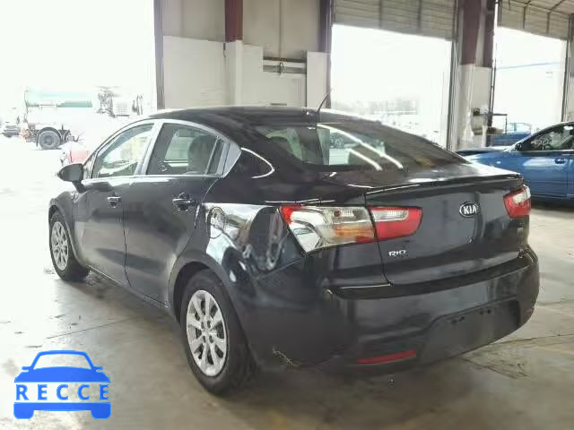 2013 KIA RIO LX KNADM4A38D6206205 зображення 2