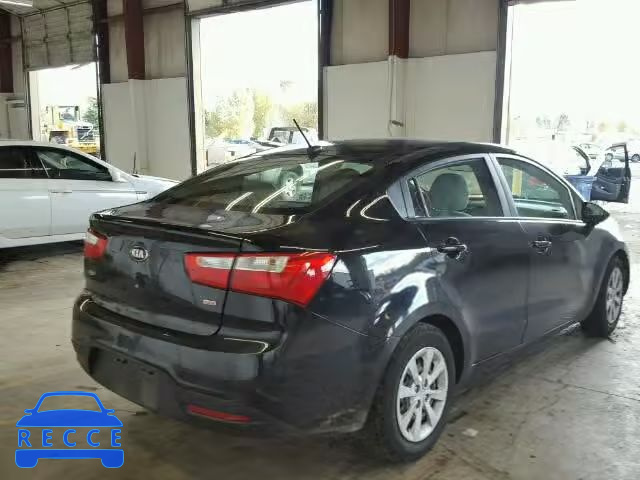 2013 KIA RIO LX KNADM4A38D6206205 зображення 3