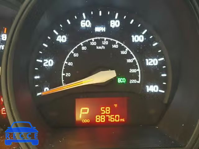 2013 KIA RIO LX KNADM4A38D6206205 зображення 6