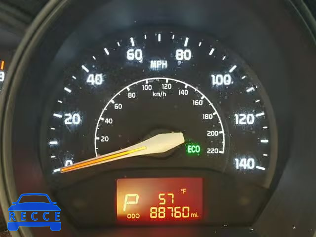 2013 KIA RIO LX KNADM4A38D6206205 зображення 7