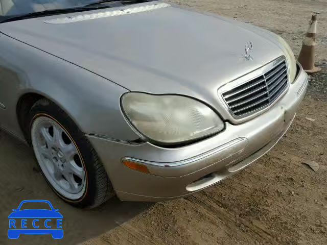 2000 MERCEDES-BENZ S430 WDBNG70J6YA057617 image 9