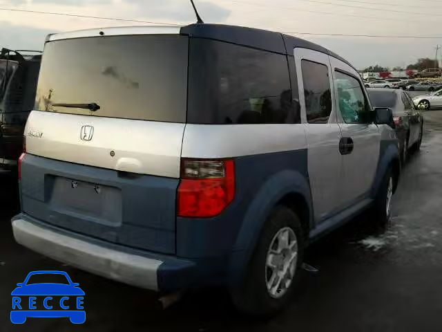 2006 HONDA ELEMENT LX 5J6YH18336L012693 image 3