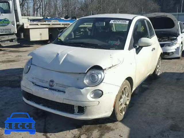 2013 FIAT 500 POP 3C3CFFAR2DT548624 зображення 1