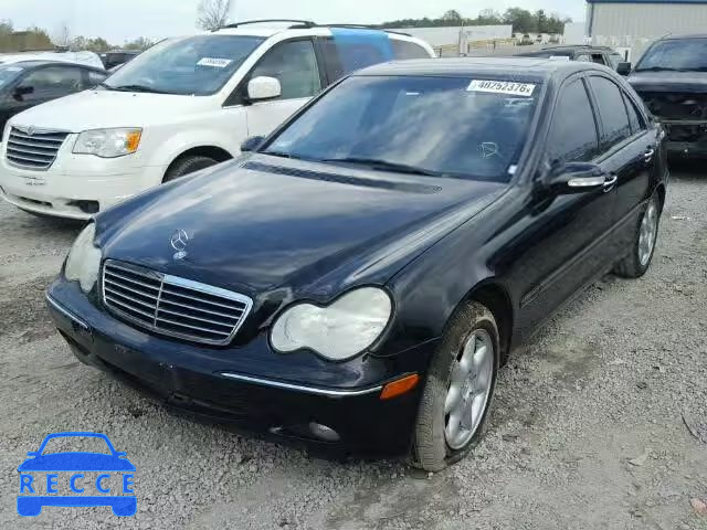 2001 MERCEDES-BENZ C240 WDBRF61J01F087931 зображення 1