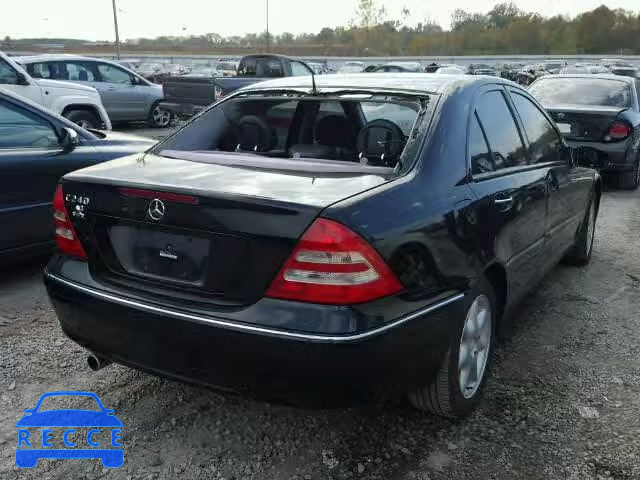 2001 MERCEDES-BENZ C240 WDBRF61J01F087931 image 3