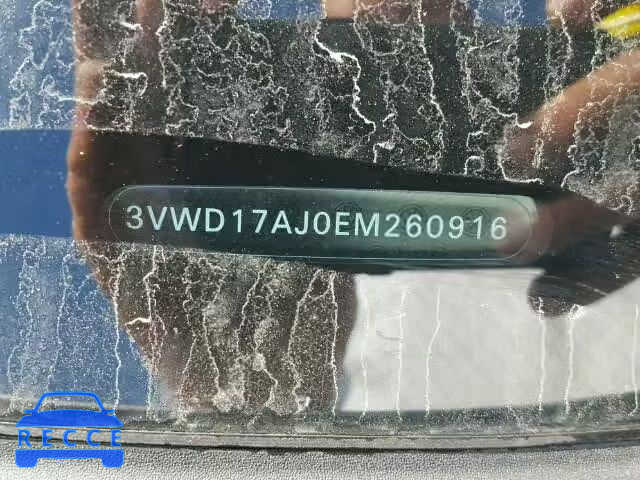 2014 VOLKSWAGEN JETTA SE 3VWD17AJ0EM260916 image 9