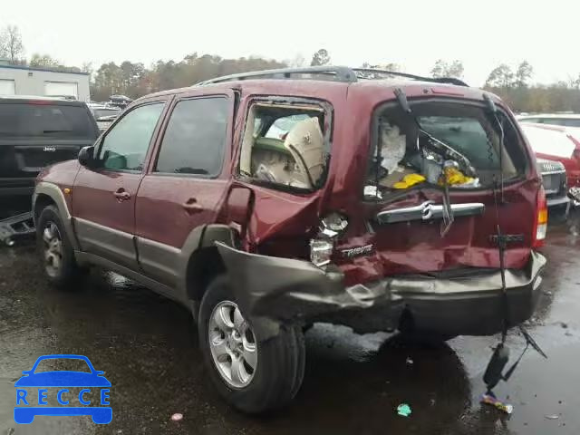 2004 MAZDA TRIBUTE LX 4F2YZ04134KM15500 зображення 2