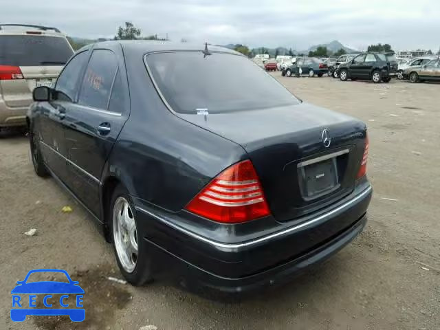 2000 MERCEDES-BENZ S430 WDBNG70J2YA122897 зображення 2