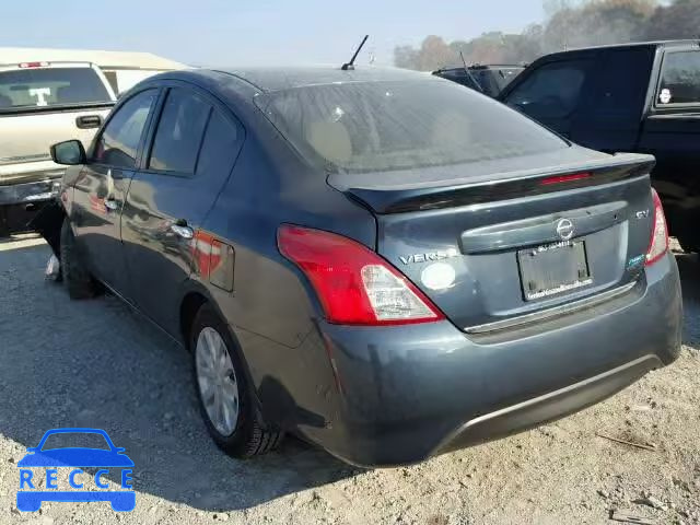 2015 NISSAN VERSA S/S 3N1CN7AP6FL864357 image 2