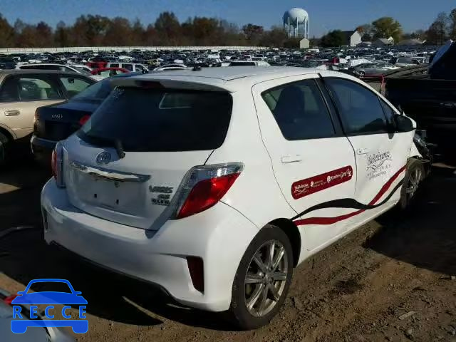 2013 TOYOTA YARIS JTDKTUD38DD567972 image 3