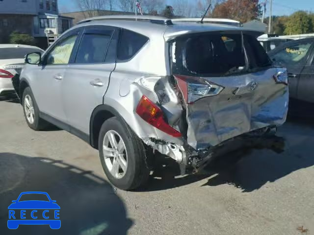 2013 TOYOTA RAV4 XLE JTMRFREV3D5010514 Bild 2