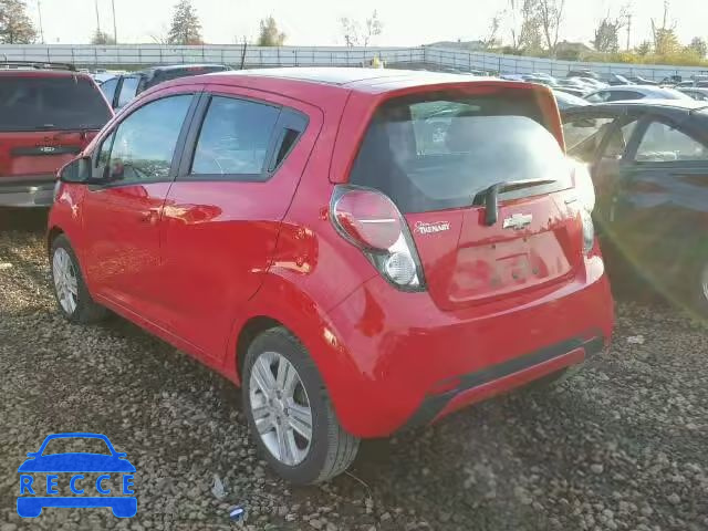 2014 CHEVROLET SPARK LS KL8CB6S97EC589536 Bild 2