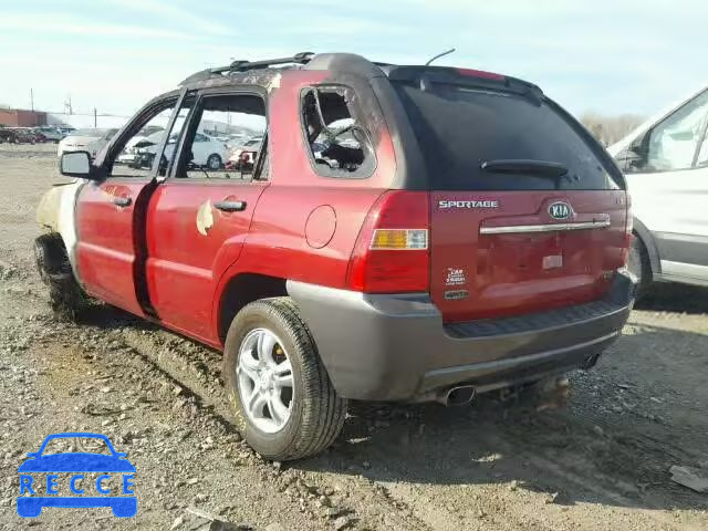 2008 KIA SPORTAGE E KNDJE723X87527827 image 2