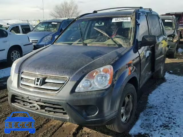 2006 HONDA CR-V LX JHLRD78586C043242 image 1