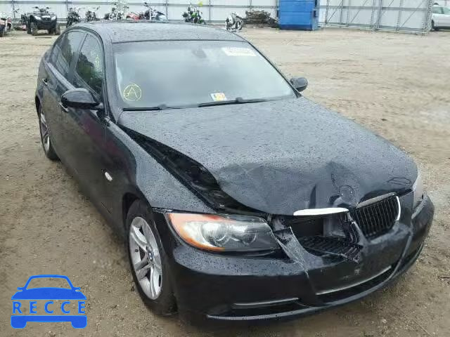 2008 BMW 328I WBAVA33548P142976 зображення 0