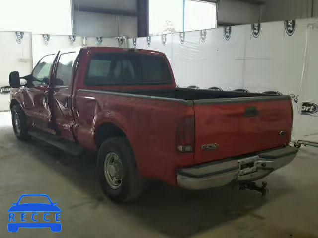 2001 FORD F250 SUPER 1FTNW20F11EC89236 image 2