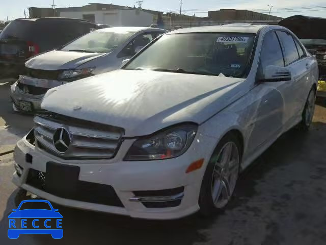 2012 MERCEDES-BENZ C250 WDDGF4HB3CA669670 зображення 1