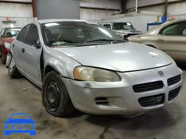 2003 DODGE STRATUS SE 1B3EL36X53N580163 зображення 0