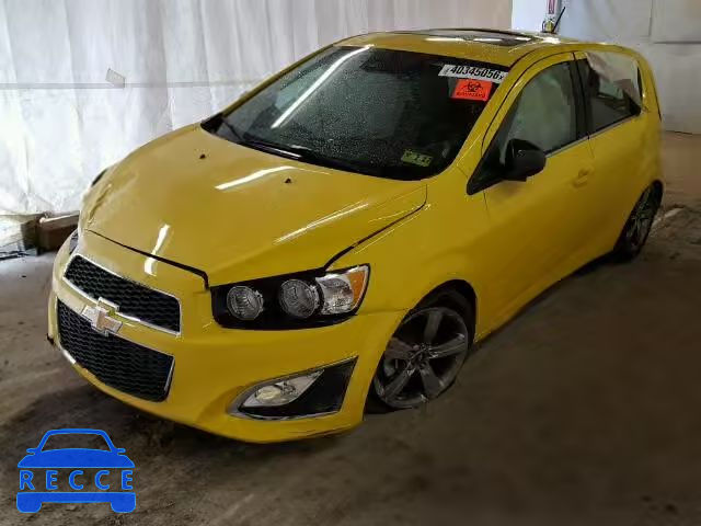 2015 CHEVROLET SONIC RS 1G1JG6SB3F4201595 зображення 1