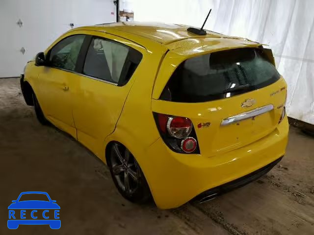 2015 CHEVROLET SONIC RS 1G1JG6SB3F4201595 зображення 2