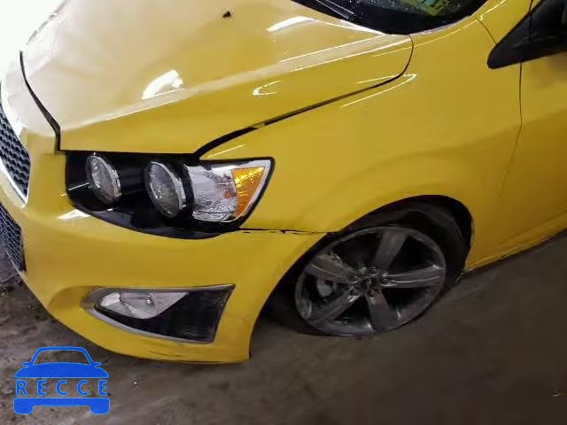 2015 CHEVROLET SONIC RS 1G1JG6SB3F4201595 зображення 8