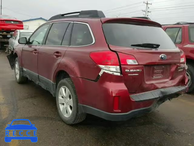 2012 SUBARU OUTBACK 2. 4S4BRBCC4C3231854 зображення 2