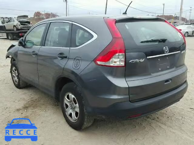 2013 HONDA CR-V LX 2HKRM4H34DH632672 image 2