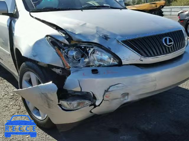 2007 LEXUS RX 350 JTJGK31U370003798 зображення 9