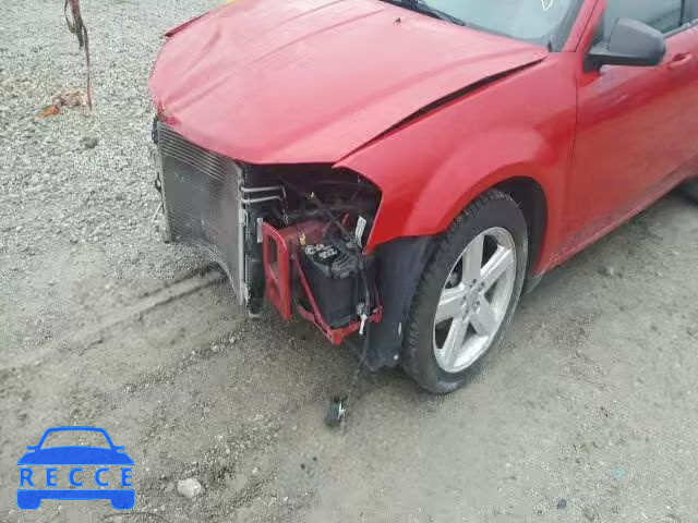 2013 DODGE AVENGER SE 1C3CDZAB6DN681753 image 9