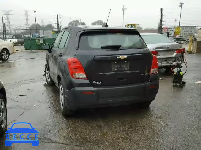 2015 CHEVROLET TRAX LS KL7CJKSB1FB139438 image 2